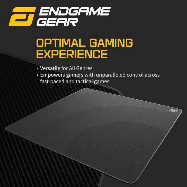 Alt view image 6 of 6 - EM-B Plus Gaming Mouse Pad - 500x500mm, 3mm Thick PORON Base, Sub-Surface Stitching, Eco-Friendly Packaging