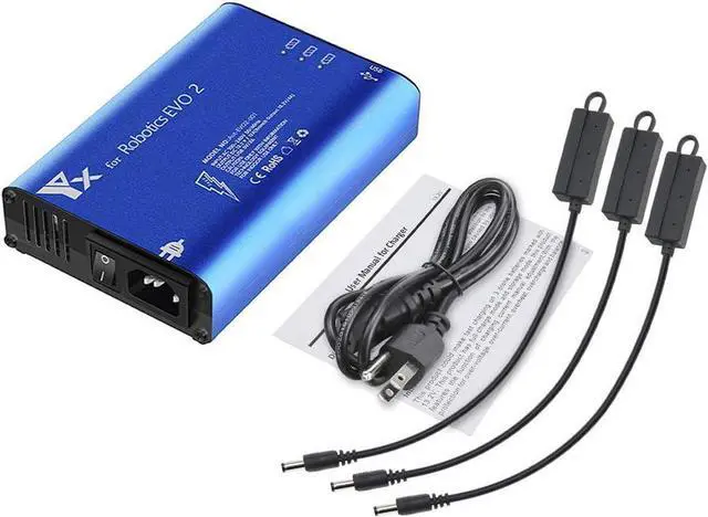 Alt view image 7 of 7 - Battery Charger for Autel Robotics EVO 2,II Pro V2 V3 Enterprise RTK,Dual Drone,Rapid Multi Parallel Charging Hub Accessories