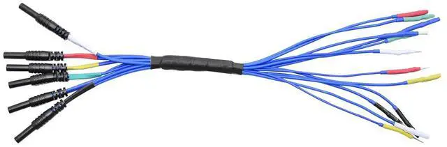 Alt view image 6 of 7 - HT306 4 Connectors Sizes Universal Breakout Leads, 6 Channel Test Lead Set for Automotive Oscilloscope Diagnostic, 0.6 mm, 1.5 mm, 2.3 mm and 2.8 mm