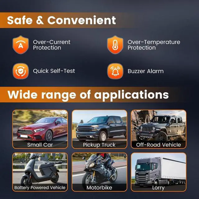 Alt view image 6 of 6 - V200 Upgrade Automotive Circuit Tester, 12-24V Electrical Short Open Breaker Circuit Finder, Auto Power Circuit Probe Tester, Car Fuse Tester, 16.4Ft(5M) Cable