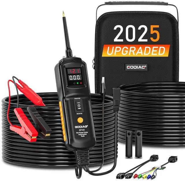 Main image of Power Circuit Probe Tester, Auto Short Circuit, Relay Fuse Tester, Voltage Tester, 6V 40V DC Auto Electrical System Test Tool Kit, Diode Resistance Check for Motorcycle Trucks