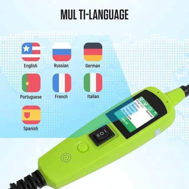 Alt view image 4 of 7 - Power Circuit Probe Kit - 6-24-30v Automotive Circuit Tester with Vehicle Tracer & Short/Open Finder for Battery Testing, Headlight Testing, Brake Light Testing etc