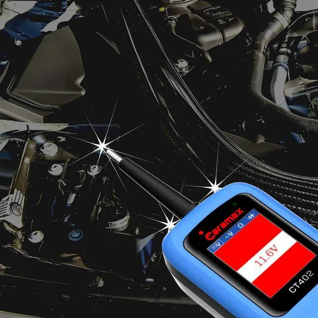 Alt view image 6 of 7 - Automotive Power Circuit Probe Tester 12-24V Trailer Light Tester 40FT Cord Resistance&Duty Cycle Digital Multimeter Short&Open Finder Reverse Protection Auto Diode Electrical Diagnostic Kit