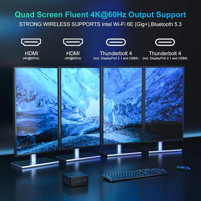 Alt view image 6 of 7 - NUC 13 Pro NUC13ANHi5 Core i5-1340P, 16GB RAM, 512TB SSD