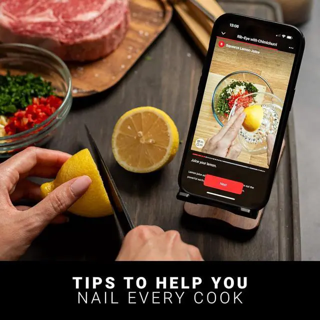 Alt view image 3 of 7 - SE: 100% Wireless Smart Meat Thermometer | No Wires, No Fuss | 165ft Bluetooth Range | Dual Temp Sensors | Guided Cook System | Dishwasher Safe | Perfect for BBQ, Grill, Oven, Smoker