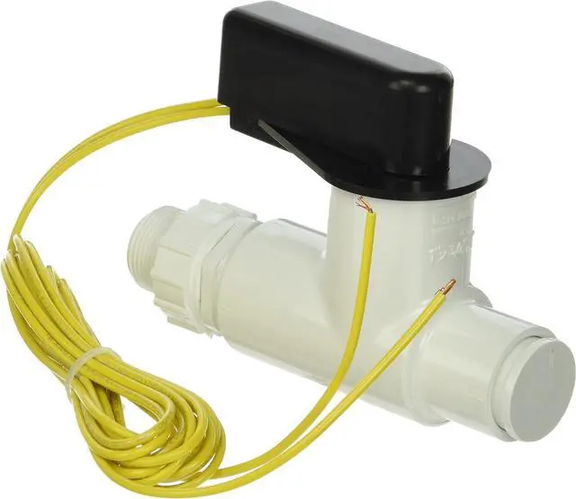 Main image of ACS-4 In-Line Condensate Drain Overflow Shut-off Switch, 24 VAC Input Voltage, 5 Amp Capacity, 72 inch Leads, Black/White, 599125