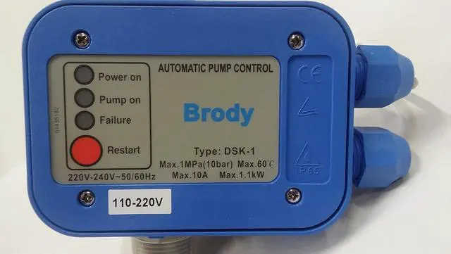 Alt view image 4 of 5 - Automatic Electronic Switch Control Water Pump Pressure Controller 110 or 220V (works on both)