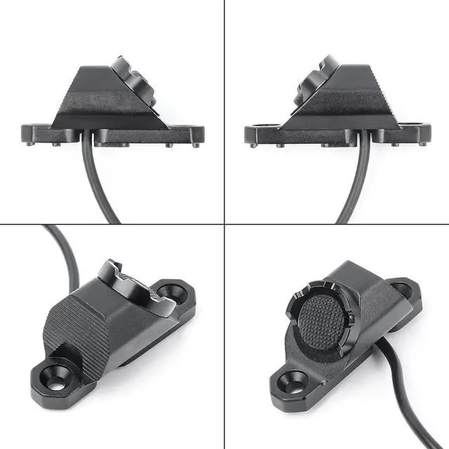 Alt view image 6 of 7 - Remote Pressure Switch, Tactical Flashlight Weapon Light Switch with SF Plug for M300 M600 Scout Light, Aluminium Alloy Switch Fit for Mlok/Keymod Rail