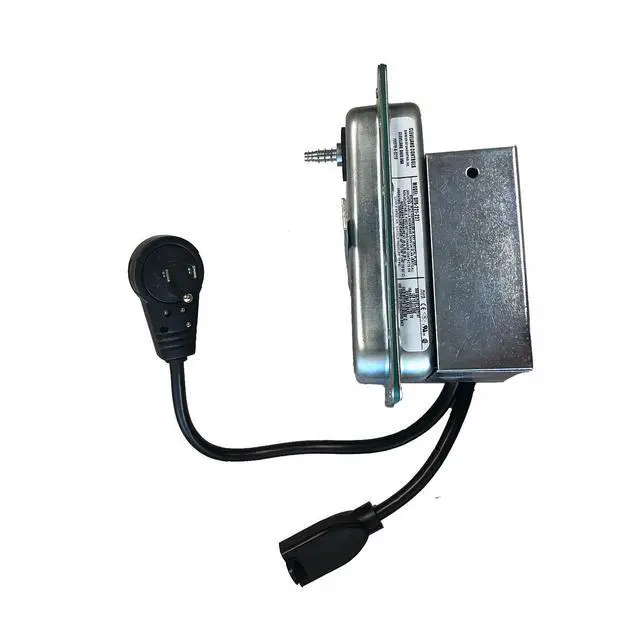 Alt view image 2 of 4 - PS1503P Plug-in Air Pressure Activation Switch for Duct Fans in Central Heating and Air Conditioning Systems