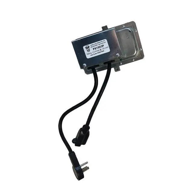 Alt view image 4 of 4 - PS1503P Plug-in Air Pressure Activation Switch for Duct Fans in Central Heating and Air Conditioning Systems