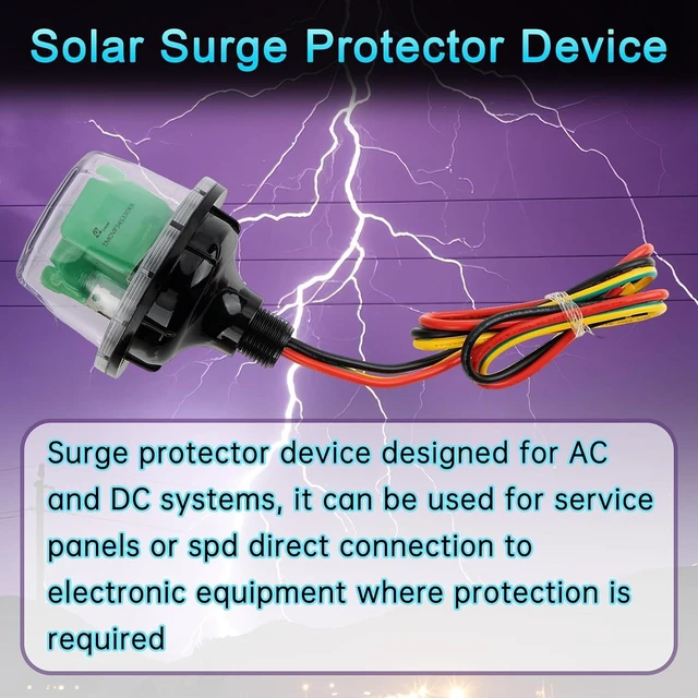 Alt view image 2 of 6 - MNSPD-300-DC Solar DC Surge Protector Device Replacement