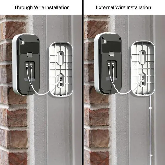 Alt view image 4 of 4 - myQ Smart Garage Door Video Keypad Wired Power Adapter Kit-Works with , LiftMaster and Craftsman openers, White