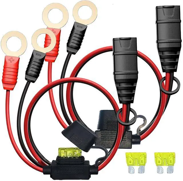 Main image of (6 Pack) GC008 X-Connect fit for NOCO Battery Charger Accessories Cables,M10 (3/8in) XL Eyelet Terminal,Replacement NOCO Battery Connector Smart Batteries Trickle Charger Cable
