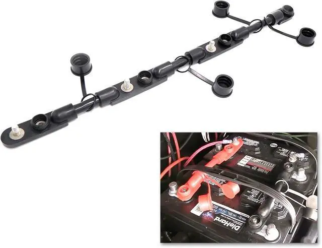 Alt view image 2 of 7 - Overmolded Multi Group 31 8" 1/0 4 Battery Cable for Truck Marin Boat Yachet RV Caravan Battery Motor Trailer Bus - Black Negative