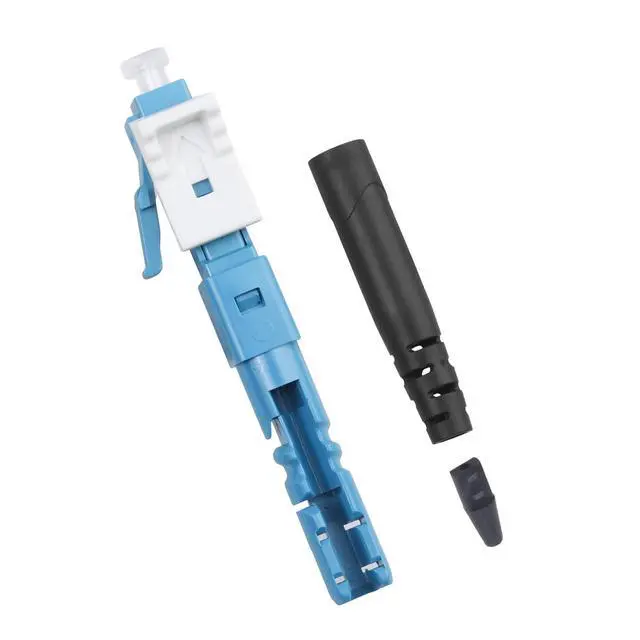 Alt view image 2 of 7 - 20 Pcs LC/UPC Singlemode Fiber Optic Quick Assembly Connector SM 9/125 Mechanical Fast Connector Adapter for 0.9/2.0/3.0/2.0 * 1.6/2.0 * 3.0mm Fiber Cable