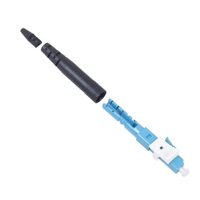 Alt view image 3 of 7 - 20 Pcs LC/UPC Singlemode Fiber Optic Quick Assembly Connector SM 9/125 Mechanical Fast Connector Adapter for 0.9/2.0/3.0/2.0 * 1.6/2.0 * 3.0mm Fiber Cable