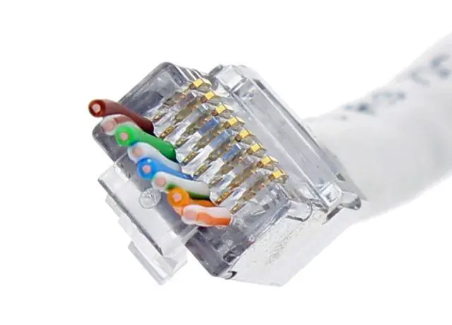Alt view image 2 of 7 - INC. 85-368 Shielded Feed-Thru Modular Plug Connector, Cable Connector for CAT6A/6/5e Shielded Cables, (25 Connectors)