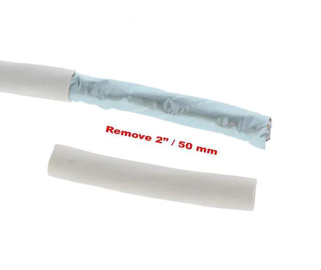 Alt view image 7 of 7 - INC. 85-368 Shielded Feed-Thru Modular Plug Connector, Cable Connector for CAT6A/6/5e Shielded Cables, (25 Connectors)