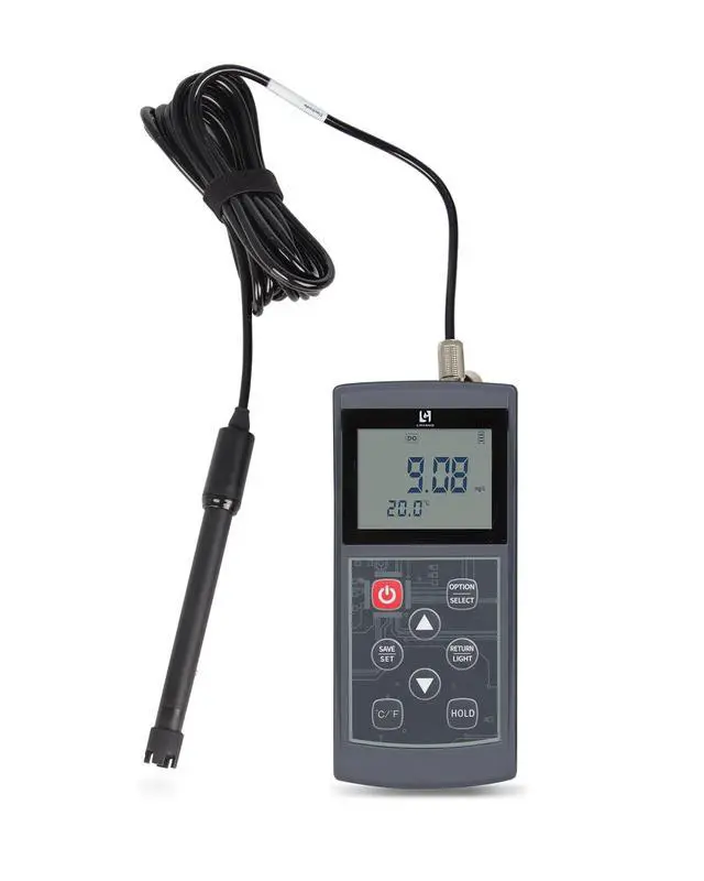 Main image of Digital Dissolved Oxygen Meter with ATC, High Accuracy Do Meter with 9.84ft Cable, 0-20mg/L Measurement Range, Portable Dissolved Oxygen Tester for Aquaculture, Aquarium, Hydroponics, Wastewater