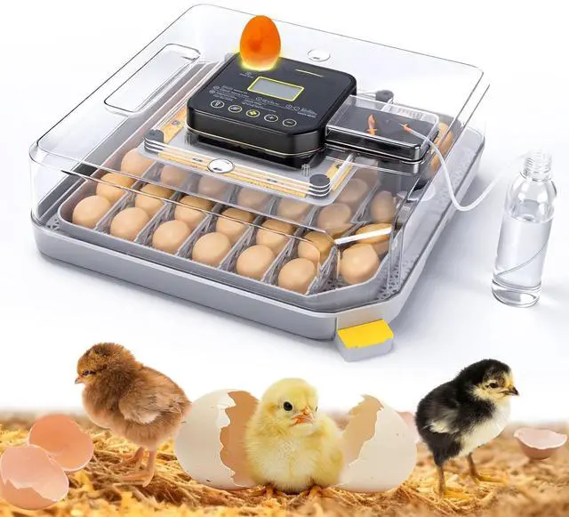 Main image of 48 Incubators for Hatching Eggs, Egg Incubator with Automatic Egg Turning and Humidity Control, Temp Control, Egg Candler, Auto Water Refilling, Incubator for Chicken Eggs, Duck and Quail Eggs