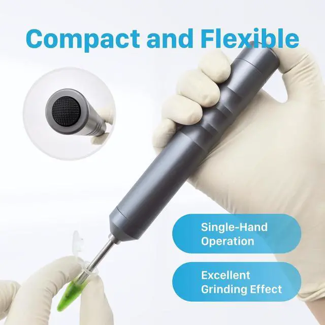 Alt view image 4 of 7 - Mini Handheld Tissue Grinder 12000rpm Speed 3.7V,Micro Homogenizer 1.5ml/2ml/5ml Grinding Tissue for homogenization