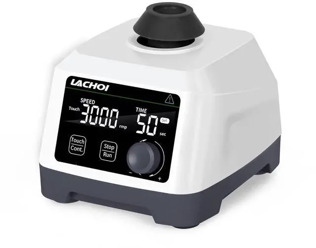 Main image of Lab Vortex Mixer 100-3000rpm LCD Dispaly with Touch & Continuous Function Speed Lab Vortex Mixer with Timing Function Lab Vortex Shaker