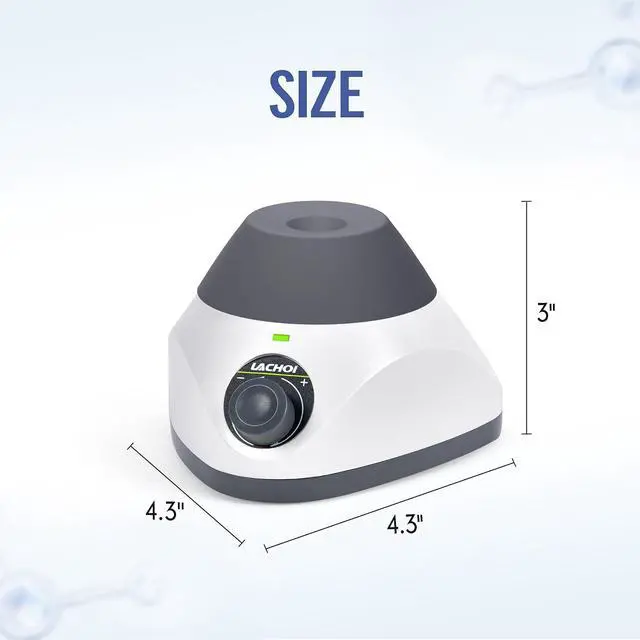 Alt view image 6 of 7 - MINI Vortex Mixer 500-3500RPM Adjustable Speed Touch Function Lab Vortex Paint Mixer Mix Up to 50ML 4.5mm Orbital Diameter for Nail Polish Inks Eyelash Adhesives Acylic Paints Test Tube