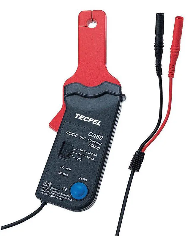 Main image of CA-60 AC/DC Current clamp Transmitter Probe 60A CA-60