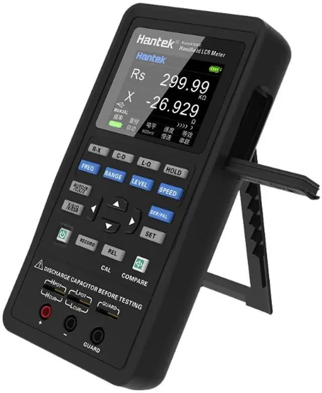 Alt view image 2 of 7 - 1832C LCR Meter Handheld Meter Portable Instrument to Measure The Parameters of The Component with 7 Typical Test Frequency