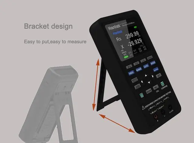 Alt view image 5 of 7 - 1832C LCR Meter Handheld Meter Portable Instrument to Measure The Parameters of The Component with 7 Typical Test Frequency