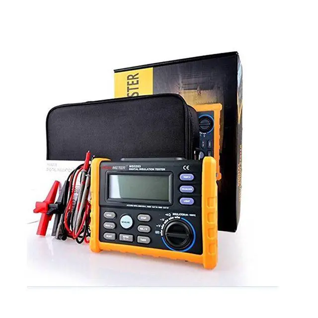 Alt view image 2 of 7 - MS5205 Digital Insulation Tester Resistance Meter Multimeter Megohmmeter Auto Power Off/600V AC RMS