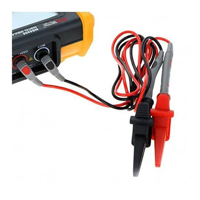 Alt view image 6 of 7 - MS5205 Digital Insulation Tester Resistance Meter Multimeter Megohmmeter Auto Power Off/600V AC RMS