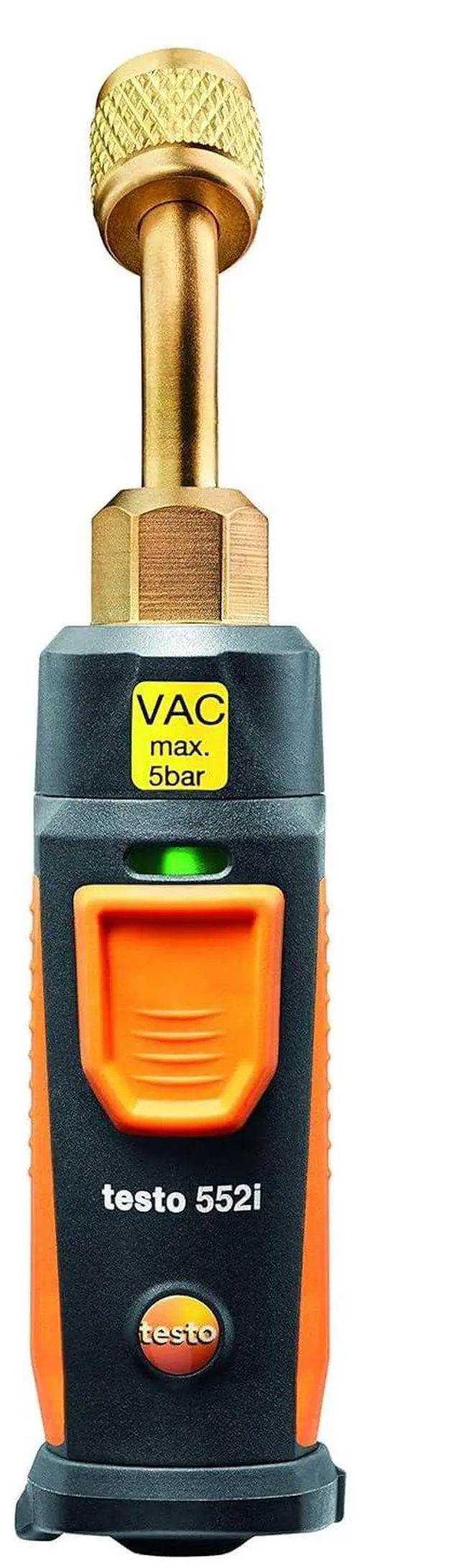 Main image of 552i Wireless Digital Vacuum Probe - Vacuum Gauge for HVAC Systems with IP54 Protection 45° Service-Port Design - HVAC Tool for AC/R System Evacuation with Bluetooth and App