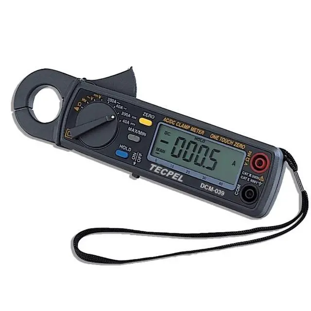 Main image of DCM-039 AC/DC 200A Clamp Meter 10mA high Resolution on 40A DC/AC Range