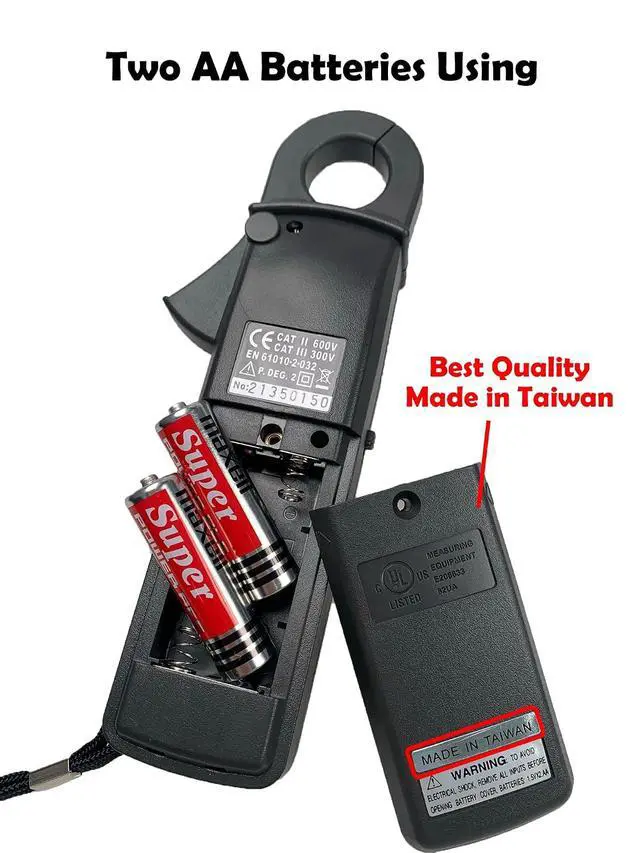 Alt view image 3 of 6 - DCM-039 AC/DC 200A Clamp Meter 10mA high Resolution on 40A DC/AC Range