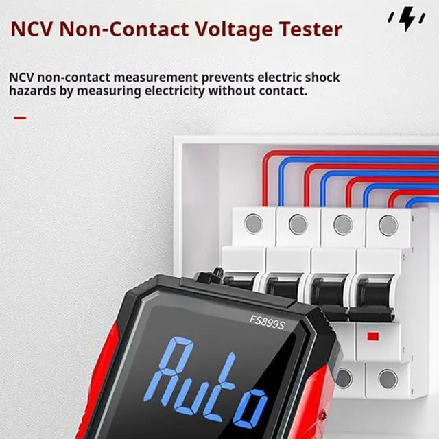 Alt view image 5 of 7 - USB Rechargeable Digital Multimeter, 2026 Upgraded Fs899l Multimeter, Automatic Digital Display Multimeter Tester for Home and Industrial Electrical Issues, Multimeter Tester (FS899L)