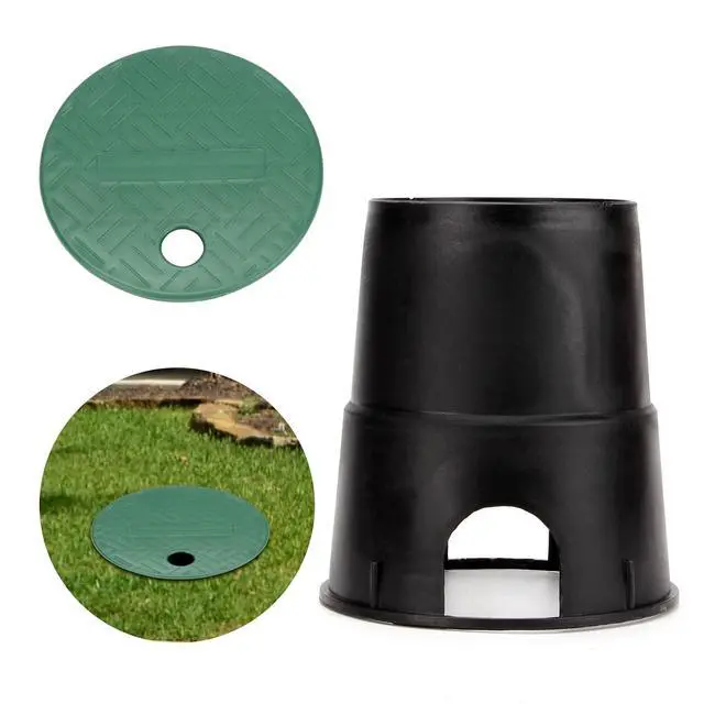 Alt view image 4 of 7 - 6Pcs Electrical Splice Box, 6''Underground Electrical Junction Box | 6'' Diameter Sprinkler Valve Boxes for Garden Farm, Inground Electrical Box for Outdoor Electrical Wiring Splices