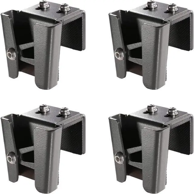 Main image of Pontoon Fender Clips with Spring, Metal Boat Fender Clips for Square Rails, Adjustable Stainless Steel Bumpers Hangers, Boat Bumper Clips