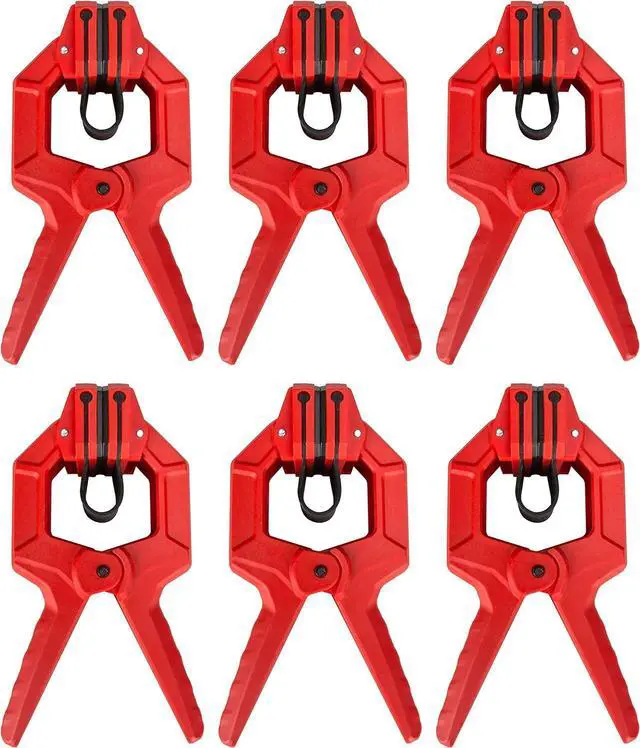 Main image of VMTW Band Clamp 6 pack for edge clamping, banding on shelving, cabinet edges, plywood edging, laminations
