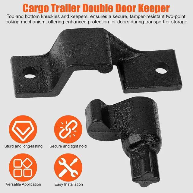 Alt view image 3 of 7 - Trailer Hasp Bolt Kit for Trailer Cam Action Hasp | Trailer Cam Bar Keeper