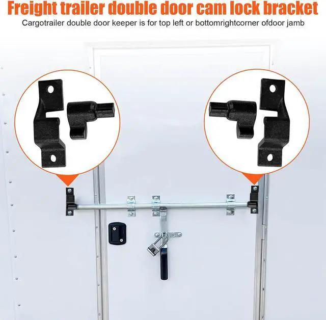 Alt view image 5 of 7 - Trailer Hasp Bolt Kit for Trailer Cam Action Hasp | Trailer Cam Bar Keeper