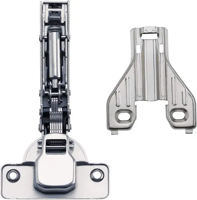 Alt view image 7 of 7 - 10-Pack Full Overlay Soft-Close Face Frame Hinge, Clip-On Design for Kitchen Cabinet Doors