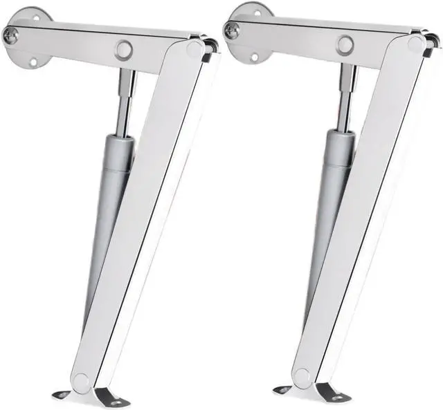 Main image of 200N-60lbs Chest Heavy Duty Soft Close Lid Support Hinges Large & Long Chest Hinges for Wooden Box, Slow Lowering Pneumatic Heavy Lid Lifter Gas Struts