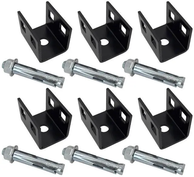 Main image of Mobile Home Concrete Slab Anchors with Expansion Bolt Set for Dry Concrete - Double Head Anchor (6 Pack)
