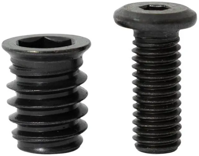 Main image of 40Pcs M8 Bolt and Threaded Inserts for Wood and Metal