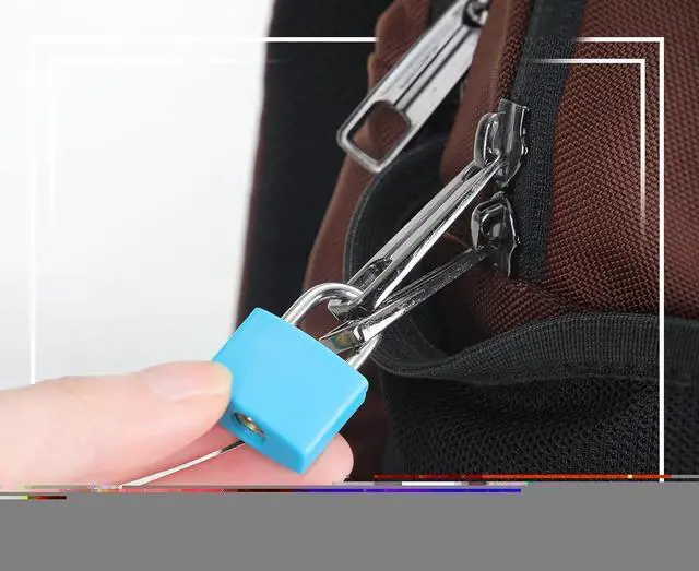 Alt view image 5 of 7 - 49 Pcs Small Locks with Keys for Luggage Mini Padlocks Suitcase Locks Multicolor Metal Travel Padlocks for School Gym Classroom Schoolbag Backpack Diary