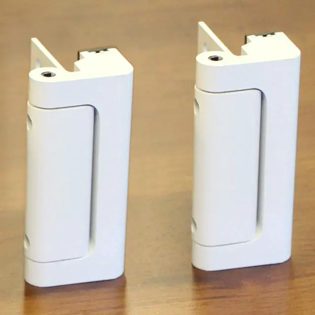 Alt view image 2 of 4 - Door Guardian - Door Lock Security & Door Reinforcement for Inward Swinging Doors - Child Safety Locks for Doors - 2 Pack - White