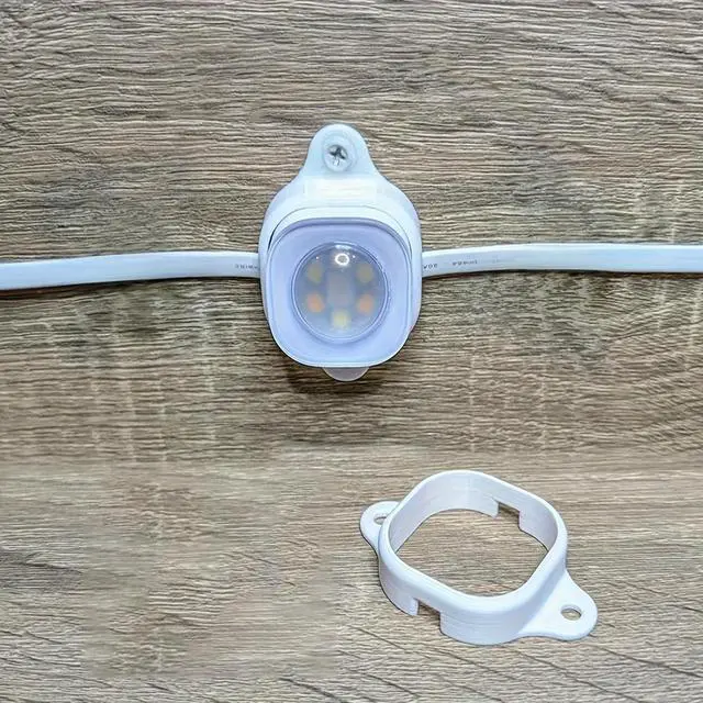 Main image of Mounting Clips for Govee Permanent Outdoor Lights, 60 Pcs, White,Compatible with Govee H706,No Adhesive Needed