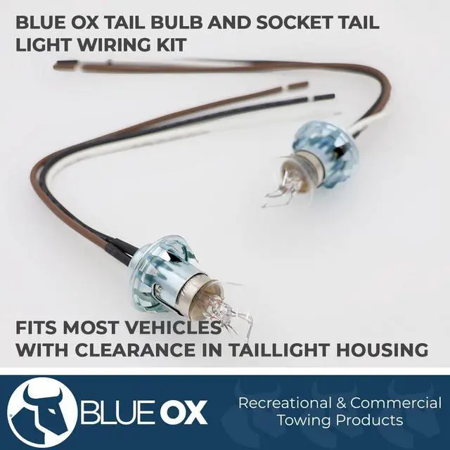Alt view image 2 of 6 - BX8869 Bulb and Socket Tail Light Wiring Kit | Simple Installation | Operated by Vehicle | Adequate Clearance Inside Tail Light Housing