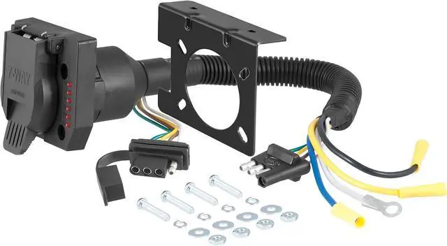 Main image of Manufacturing 57674 4 Way Flat to Both 7 Way Round and 4 Way Flat Adaptor